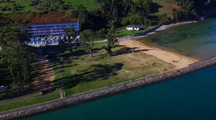 Playa Del Puntal Villaviciosa Asturias Lujo Primera Linea Playa Exterior photo